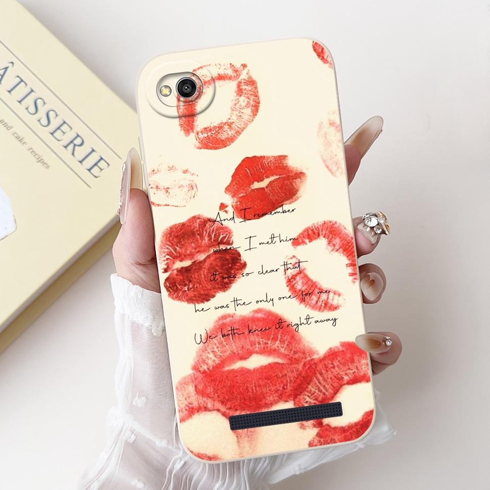 Cute Cartoon Cover For Xiaomi Redmi 4A Phone Case For Xiaomi Redmi 4A 5A 6A Redmi4A Redmi5A ShockProof Back Cover Funda