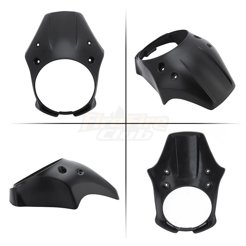 Motorrad Mattschwarz ABS Scheinwerfer Frontverkleidung Scheinwerferverkleidung Abdeckung Für Yamaha XVS 950 SPEC BOLT 950 2013-2022