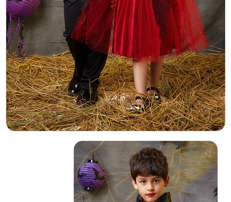 Halloween Kids' Vampire Princess & Pumpkin Cloak Costume Set