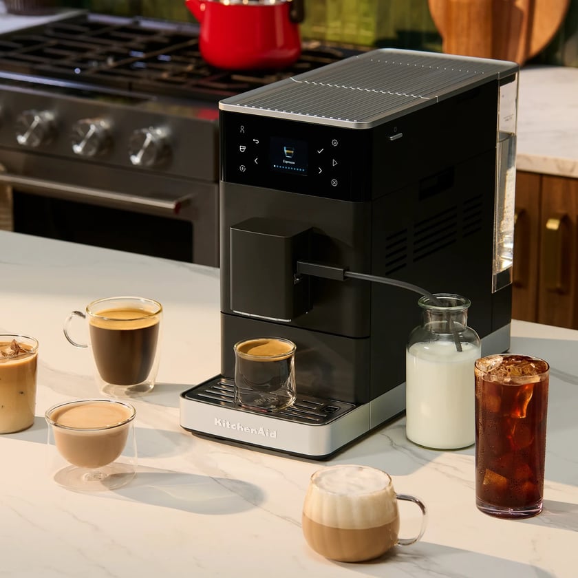 Kitchenaid Kf3 Automatický kávovar Kitchenaid Barva: Matná černá