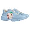 Rhyton Low Top Casual Shoes Men's Blue 666195 2SH00 4820