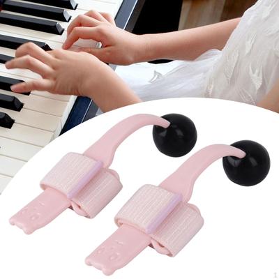 2 Pieces Piano Finger Train Children Strength Kid Musician Wrist Support Practice Tool