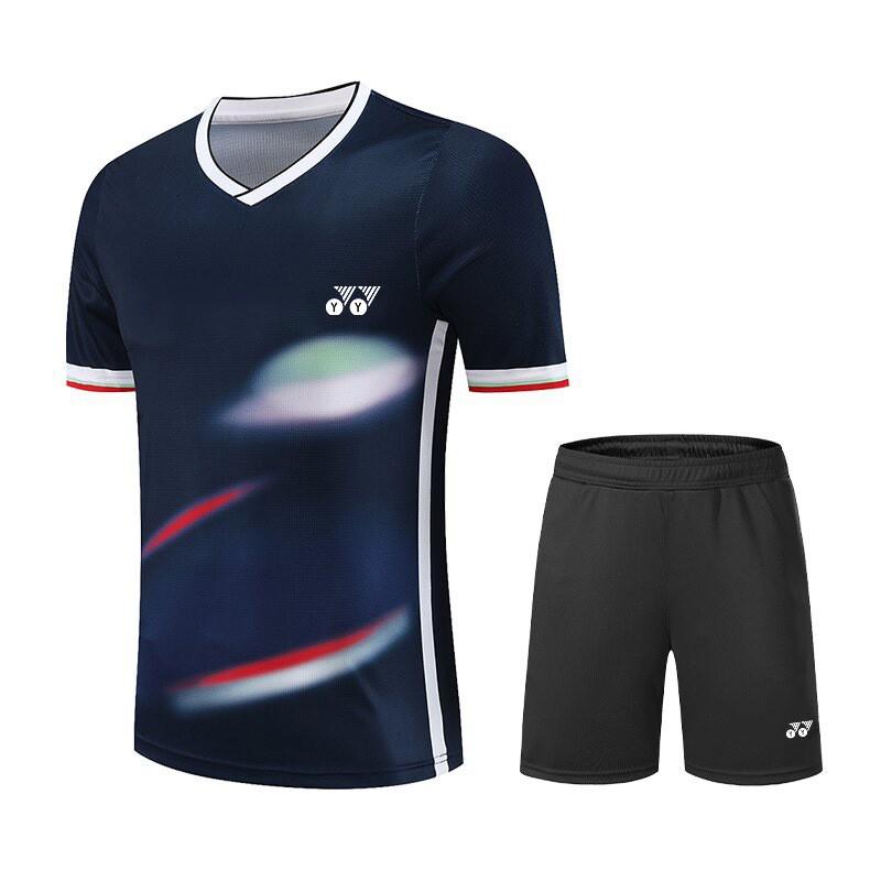 Badminton Shirts Quick Dry Sports Training Suits Men Women