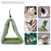 Warm Flannel Material Bird roost House Triangular Shape Bird Sleeping Tent  Winter Warmth