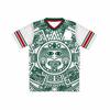 Mexico Football Tee Jersey Summer Short Sleeve Men Women T-shirt Casual Loose Fashion Unisex Streetwear V-neck Graphic Print Top