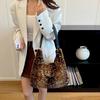 Yogodlns Soft Plush Women's Small Handbags Simple Faux Fur Female Fluffy Clutch Purse Winter Fashion Furry Tote Solid Color Shoulder Bags
