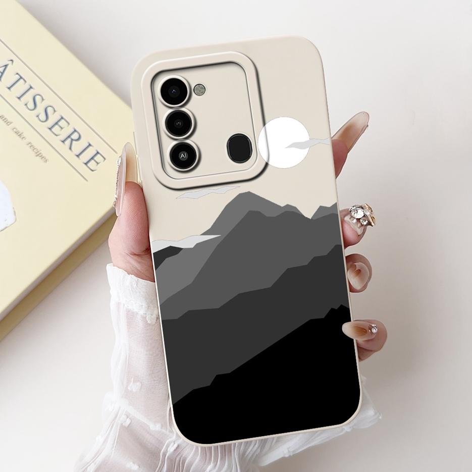 For Tecno Spark 8C Case KG5k KG5j KG5n Luxury Candy Painted Cover Soft TPU Shell For Tecno Spark Go 2022 KG5 Spark8C Phone Cases