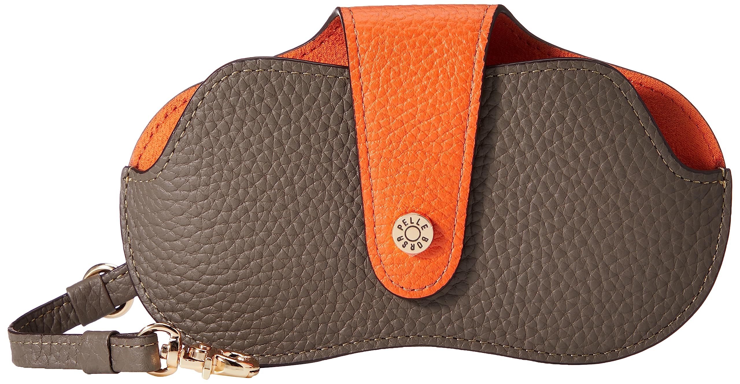 

[Pelle Borsa] Футляр для очков Lenette Goods, серо-коричневый (Т.А.)