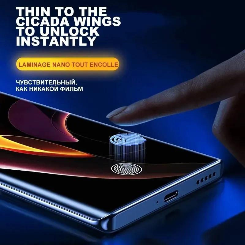 Protector de Ecran Ceramic Mat, Privacy, Soft, Pentru Samsung Galaxy S26 S25 S24 S23 S22 Ultra, Film Sticlă Călită 3D cu Lipici Complet