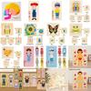 Children 3d Wooden Body Parts Puzzle Toy Anatomy Recognition Brain Development