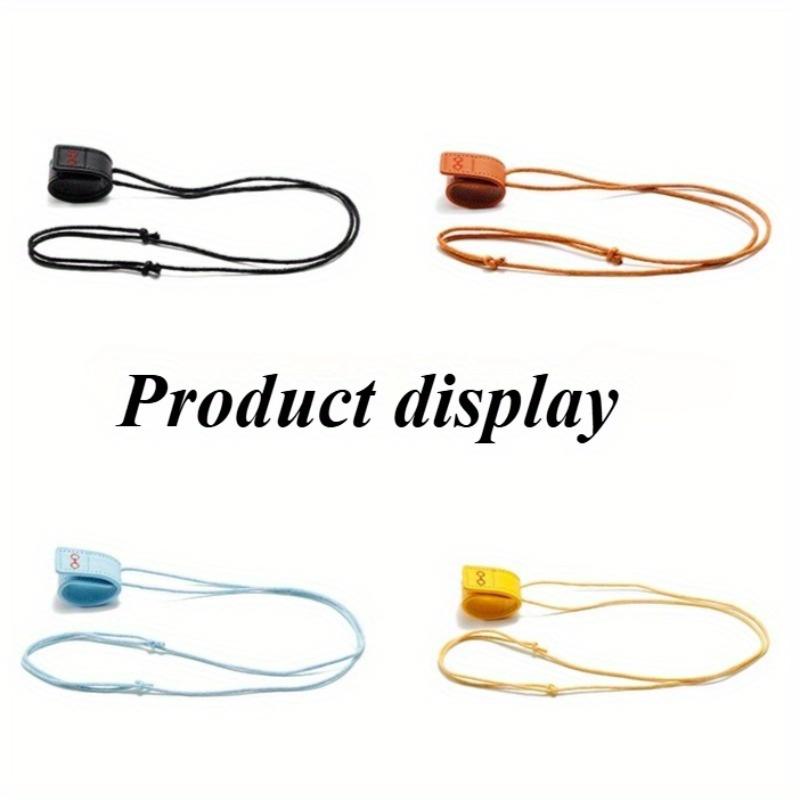 Simple Eyeglasses Rope PU Leather Neck Portable Cord String Hanging Unisex Sunglasses Glasses Holder Retainer Adjustable