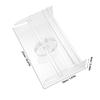 3/7 Slot Acrylic Label Dispenser Adjustable Sticker Roll Holder Clear Tape Organizer School Office Stationery Supplies