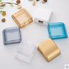 Gold Transparent Waterproof Socket Cover – Universal 86 Type Splash-Proof Protective Box for Bathroom.