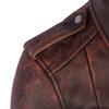 M65 Hunting Vintage Red Brown Genuine Leather Jacket Men Soft Real Cowhide Black Winter Coat Biker Jacket