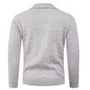 Men's  Fashion  Knitting  Pullover  Flip Collar  Long Cleeves  Sweater