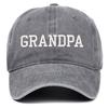 Fashion Washed Cotton GRANDPA GRANDMA Caps Vintage Breathable Grandparents Baseball Hats Adjustable Dad Hat Gifts