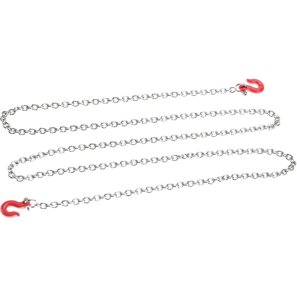 RC Tow Hook Chain, U Shaped Tow Hook Trailer Chain Assemble Parts for RC Climbing Crawler Car 1/18