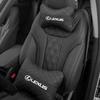 Cuero Nappa Almohada Cervical para Reposacabezas de Coche Amortiguación Lumbar Para Lexus F-SPORT ES RX NX LS UX LM LX GX LC RZ IS CT GS RC HS SC TX LBX