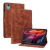 Custodia in Pelle PU Goffrata per Lenovo Tab K11 M11 Plus 2024 11,45 Pollici TB-352FU Copertura con Supporto Posteriore in TPU con Slot per Scheda Antiurto Funda