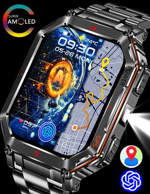 SACOSDING New GPS Smart Watch Men Women Bluetooth Call Fitness Clock 450mAh Battery IP68 Waterproof Sports Smartwatch For Xiaomi Android