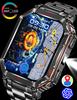 Military Smart Watch for Men with GPS Compass GPT Voice Assistant Smartwatch with LED Flashlight Bluetooth Call Fitness Tracker for Android & iOS