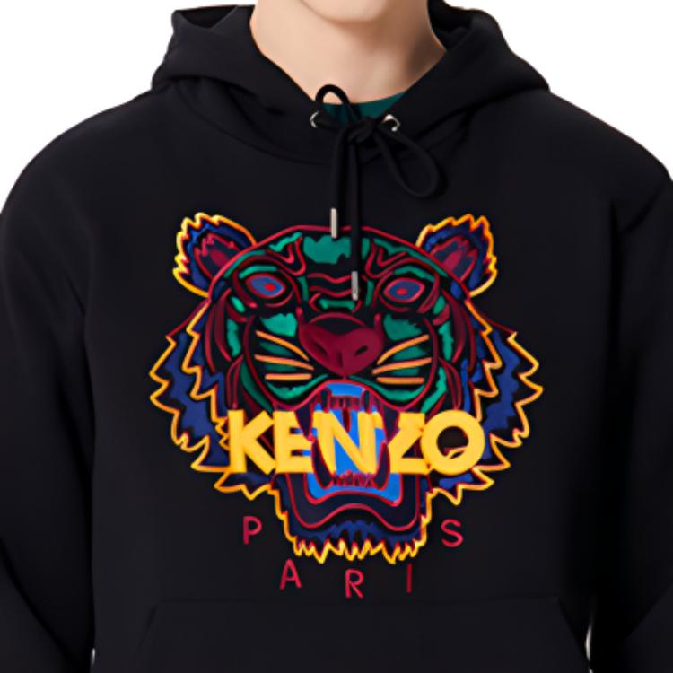 KENZO Tiger Logo Embroidered Hoodie F96-5SW415-4XA-99