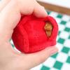 Dog Squeak Toy Soft Plush Rose Flower Chew Toy for Small and Medium Dogs