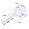37Mm 10X Acrylic Handheld Magnifier Portable Magnifying Loupe Reading Glass Lens Kids Inspection Magnifying for Reading