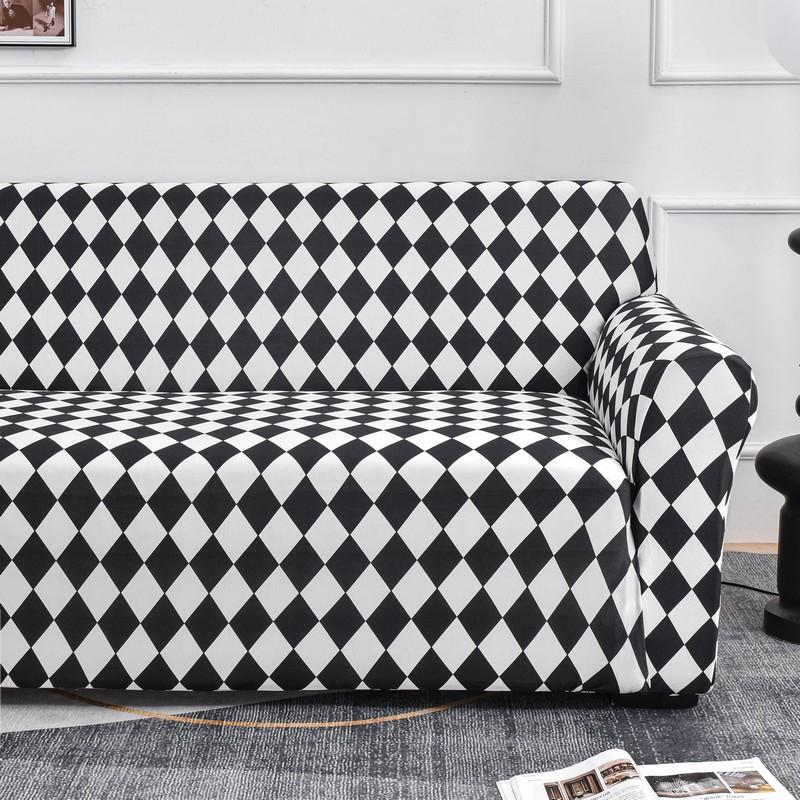 Stretch Couch Cover Non-Slip Sofa Covers For Living Room Sectional Sofa Slipcovers Furniture Protector For Kids Pets Washable