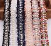 1 Yard Chain Beaded White Pearl Pleated Edge Ribbon DIY Hair Band Clothing Sewing Craft