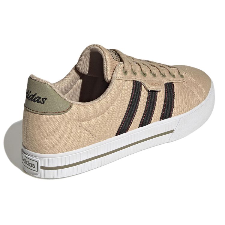 Adidas Daily 3.0 Magic Beige Men Sneakers Tan Core-Black Vivid-Red GY2254