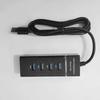4/7 Ports USB Hub 1 USB3.0&3 USB 2.0 Ports USB Docking Station Cable 30/120cm USB Splitter Adapter for Laptop PC Computer