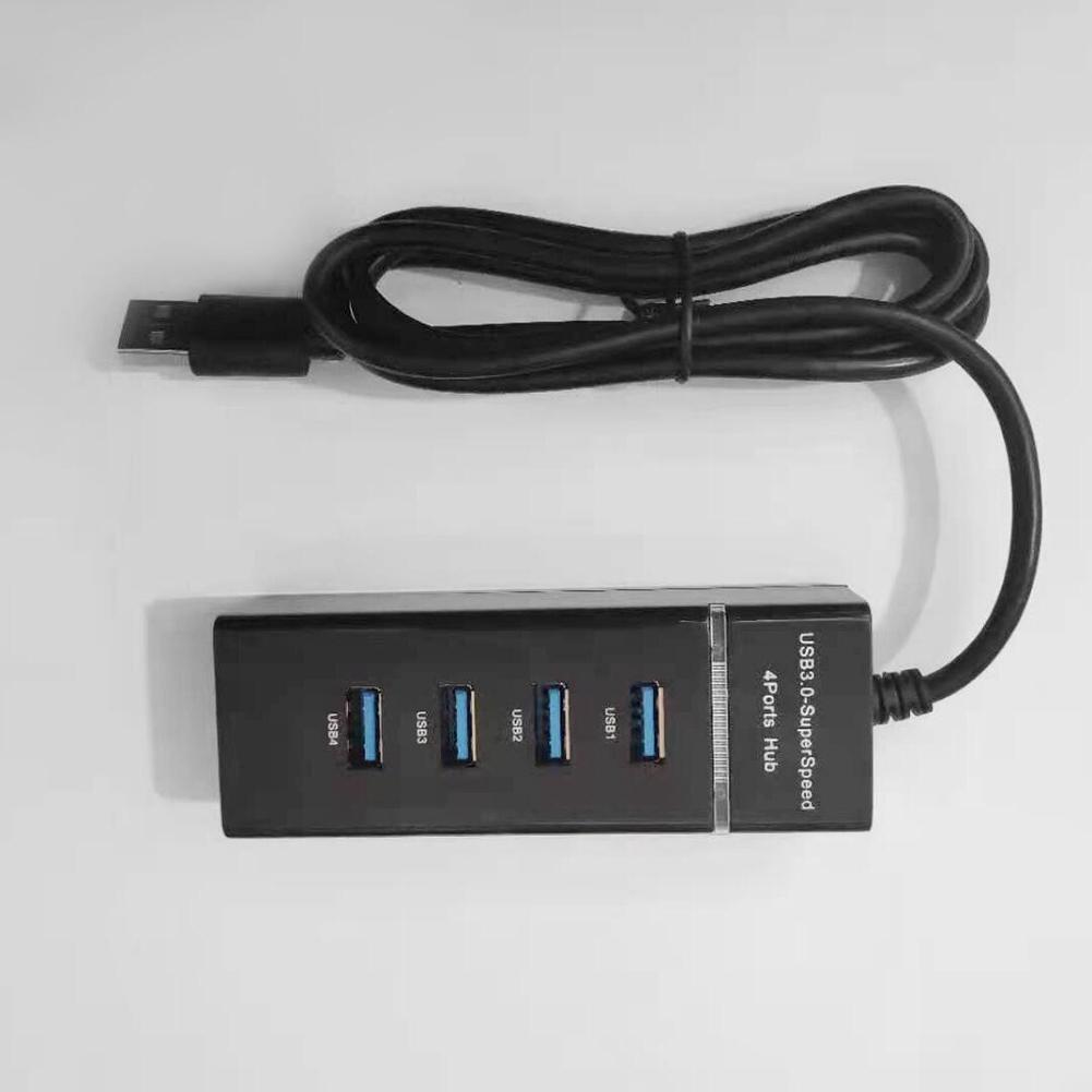 4/7 Ports USB Hub 1 USB3.0&3 USB 2.0 Ports USB Docking Station Cable 30/120cm USB Splitter Adapter for Laptop PC Computer