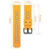 22mm Silicone Watch Bands For TicWatch Pro 3 Ultra GPS GTX GTW Sports Bracelet Belt For TicWatch Pro 2021 GTH 2 S2 E2 Soft Strap