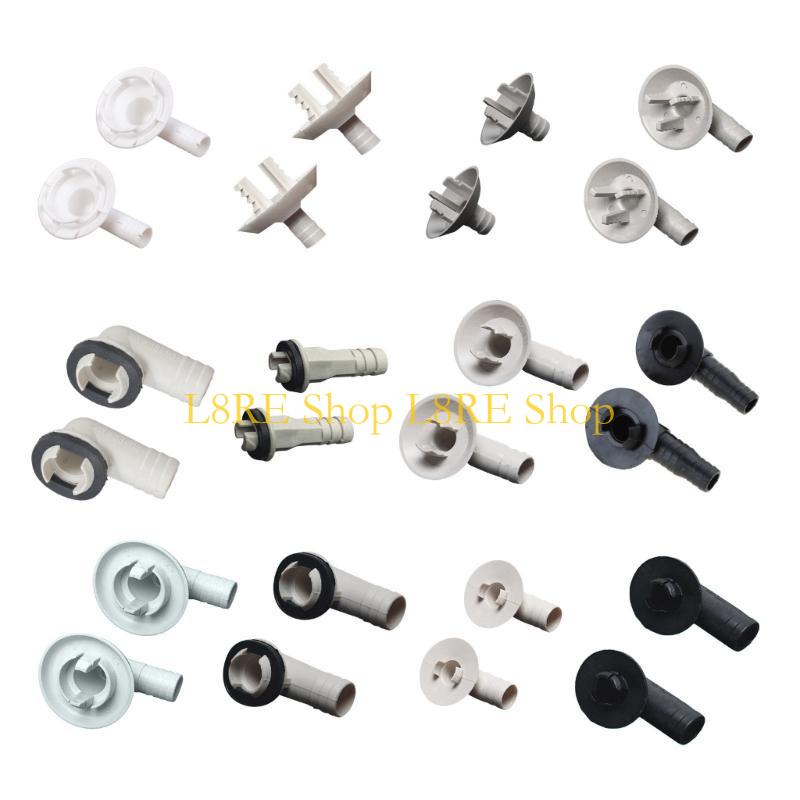 L8RE 2pcs Air Conditioner Drain Connector External Unit Spout Connector Durable