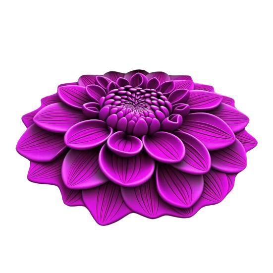 3D Realistic Flower Pattern Absorbent Mat Non-Slip Floral Rug Plush Velvet Floor Mat for Bedroom Kitchen Bathroom Sofa Coffee Table