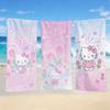 Towel Textile Bathrobe Tulip Beach Quick-Drying Lightweight SRO Portable H-HelloS-ES Camping Swim K-KittyS-ES Pool Travel