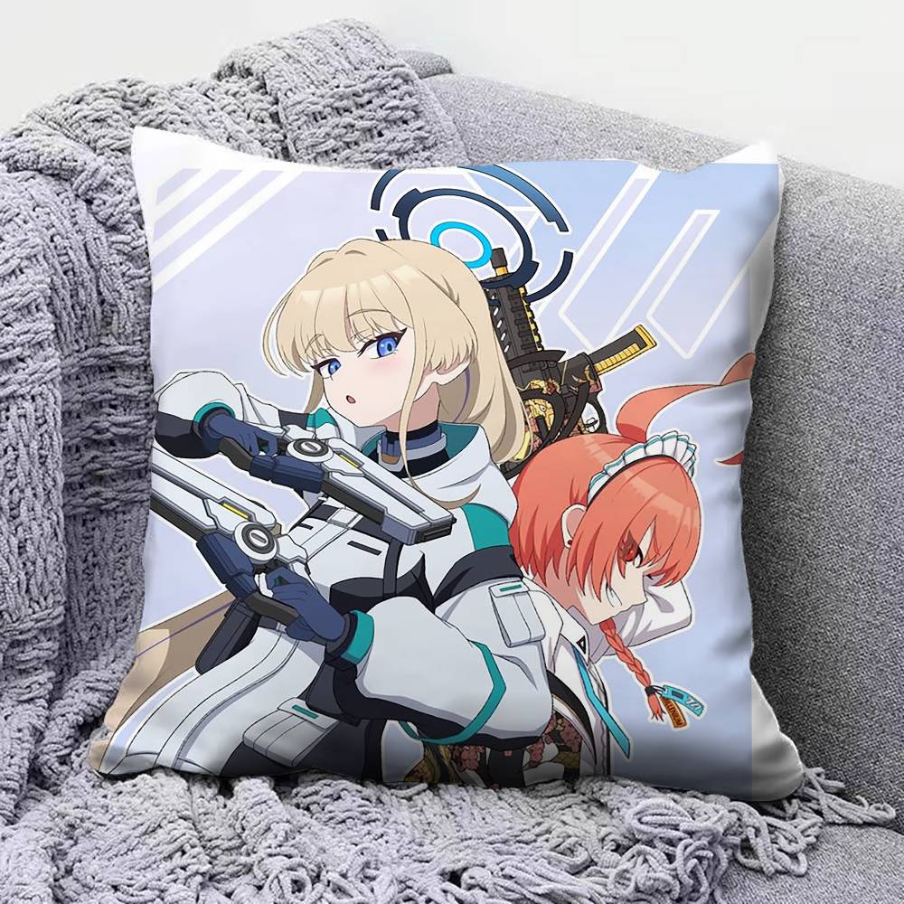 Toki Asuma Blue archive   Home Sofa Cushion Covers and Aecorative Custom Pillow Covers
