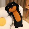 Simulation Dog Dachshund Plush Toy Fluffy Stuffed Puppy Animals Soft Doll Real-life Pets Home Decor Kids Toy Birthday Xmas Gift