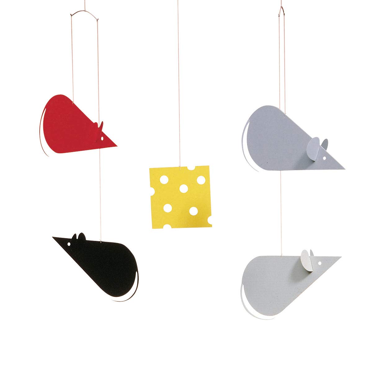

Import FLENSTED mobiles Cheese Mice FSM130068 [Regular (Denmark)] Black/Gray
