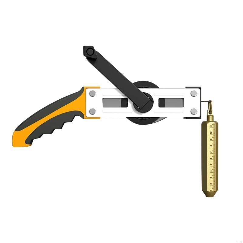 5/10/15/20/30M Oil Gauging Tapes Metal Tape Measure with Brass PlumbBob A0KF