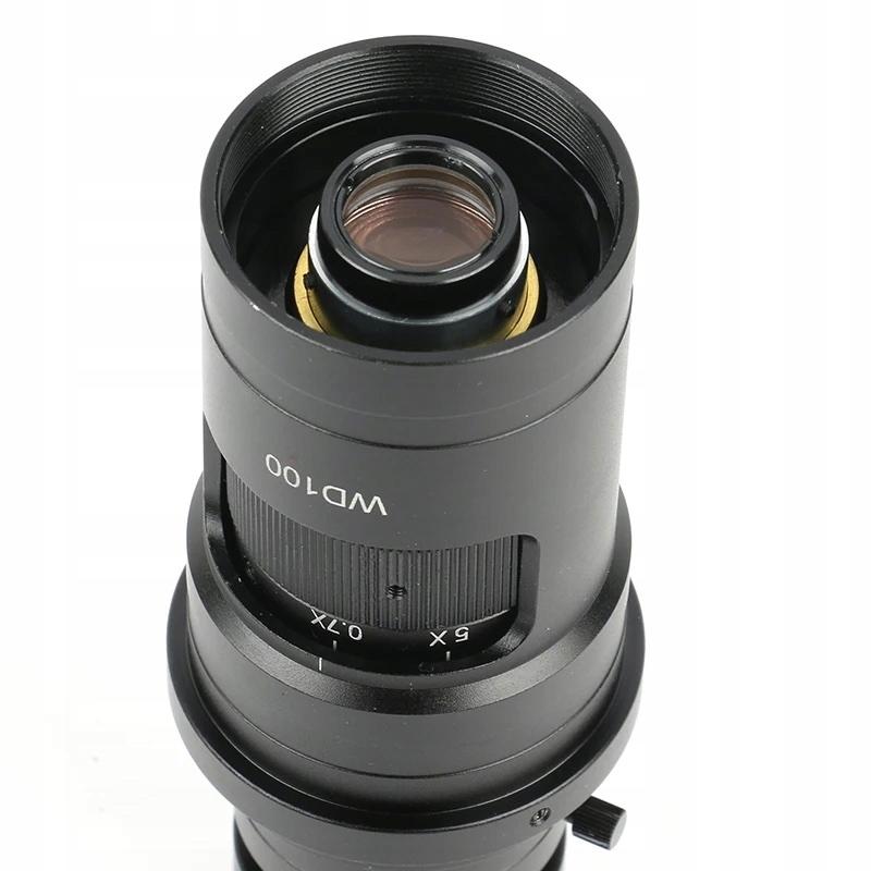 Rosfix Obiektyw do Mikroskopu Cyfrowego 200x ODM-200X – Wysoka Jakość Optyki | Powiększenie 200x | Gwint C-Mount 25mm