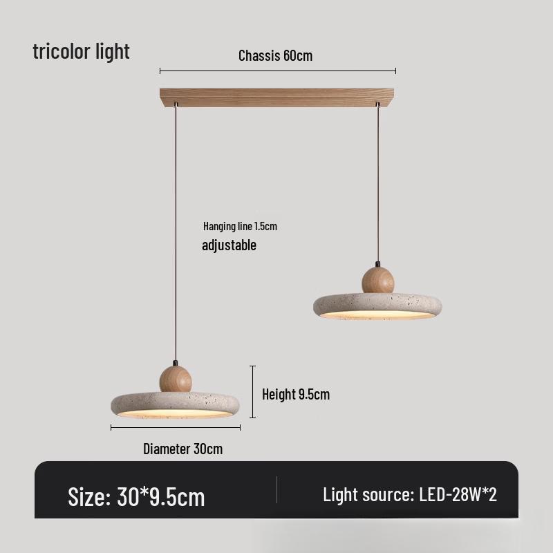

Yellow Travertine Dining Chandelier
