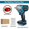 1200W 1/2 Inch Brushless Electric Impact Wrench Cordless Portable Electric Wrench Screwdriver Repair Power Tools