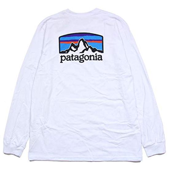 

PATAGONIA Fitz Roy Horizons 38514 Разные цвета Мужская футболка с длинным рукавом Responsibili-Tee (БЕЛЫЙ, МУЖСКОЙ(S)) [Элемент] белый