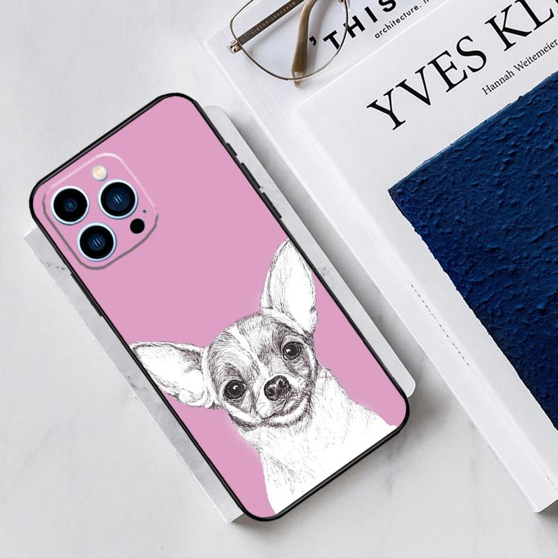 Chihuahua Dog Case For iPhone 15 16 Pro Max 14 12 11 13 Pro Max Plus XR X XS Max 12 13 Mini Cover
