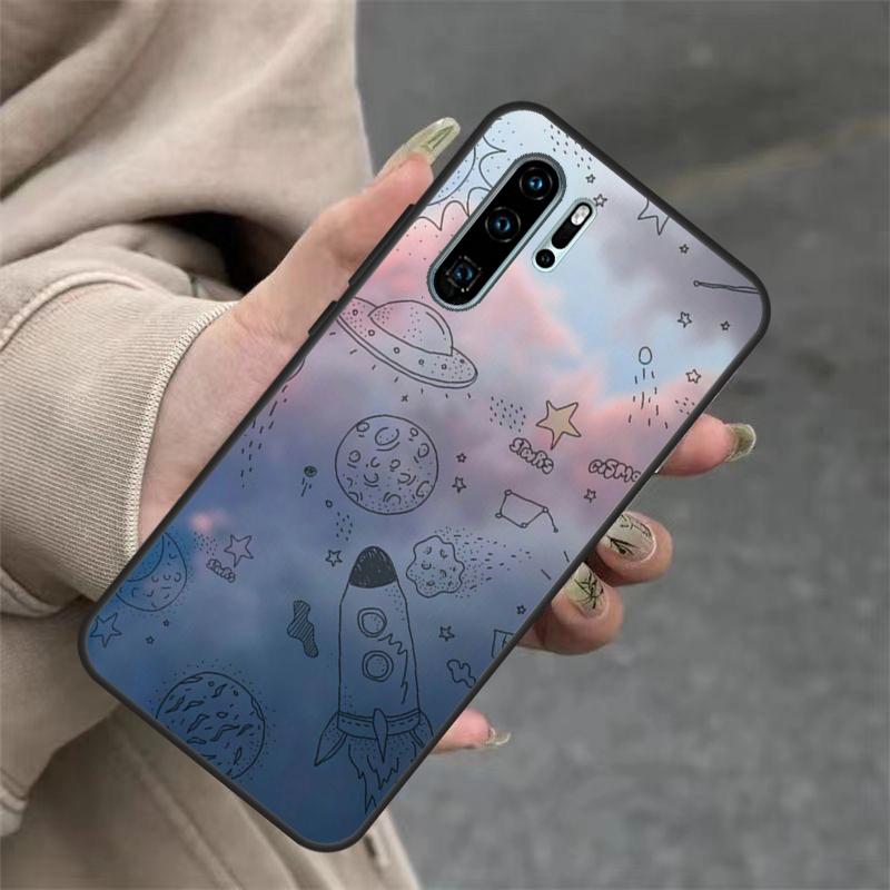 Aesthetic Planet Case For Huawei Nova 10 SE 9 11 11i 8i 3i 5T Y60 Y70 Y90 Y61 Y91 P20 P30 Pro P40 Lite Cover