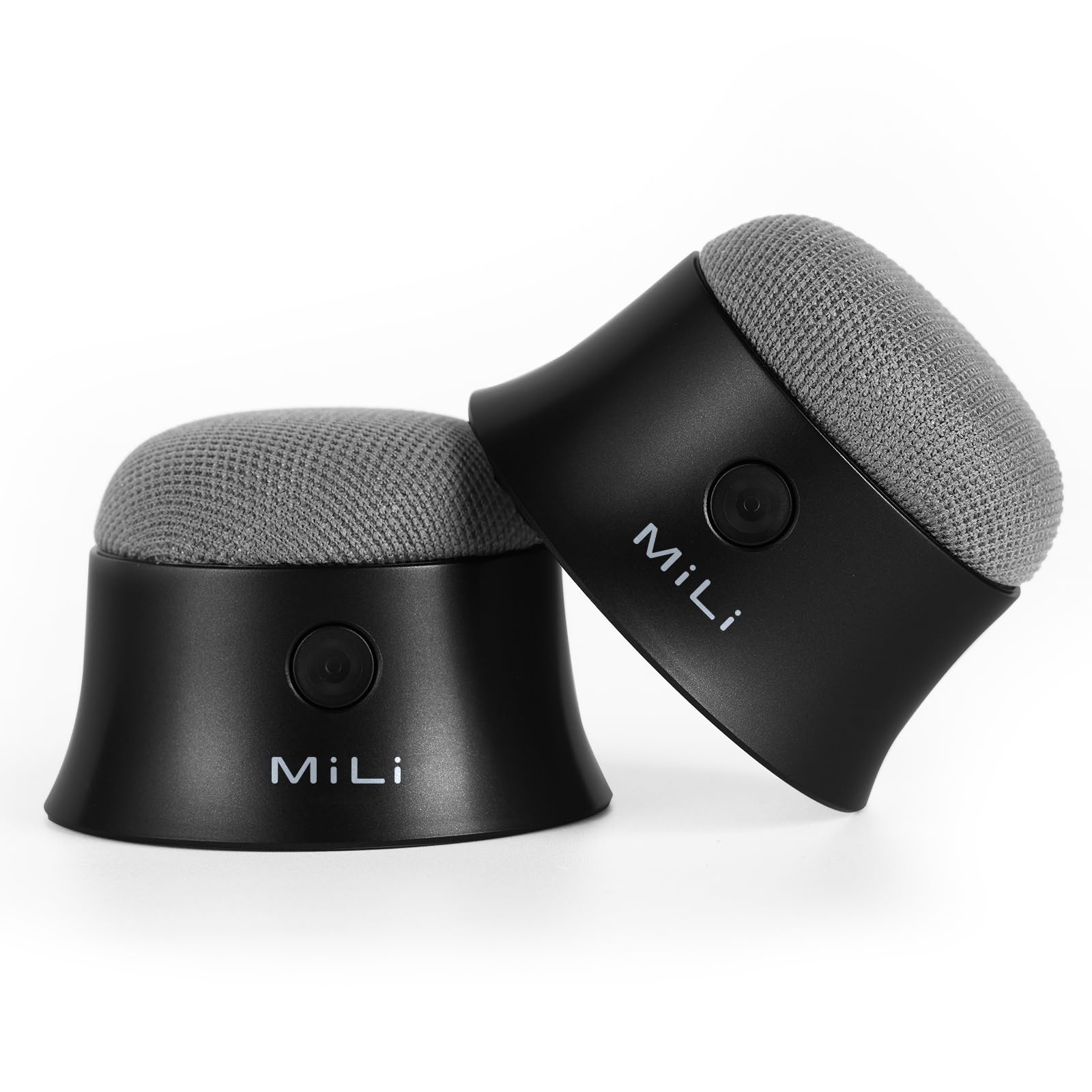 

MiLi Small Bluetooth Speaker Waterproof Speaker Wireless Speaker Bath Speaker Dual 2 Pieces Connection/TWS Compatible/Type-C Charging/MagSafe