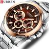 CURREN Men's Six-pin Calendar Men's Watch Business Waterproof Quartz Watch