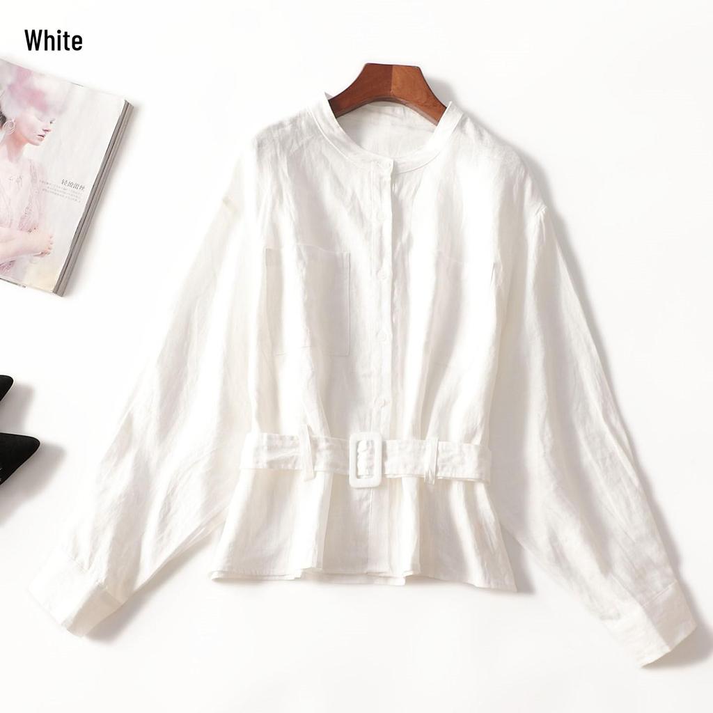 Autumn Long Sleeve Mid-Length Women's Shirt